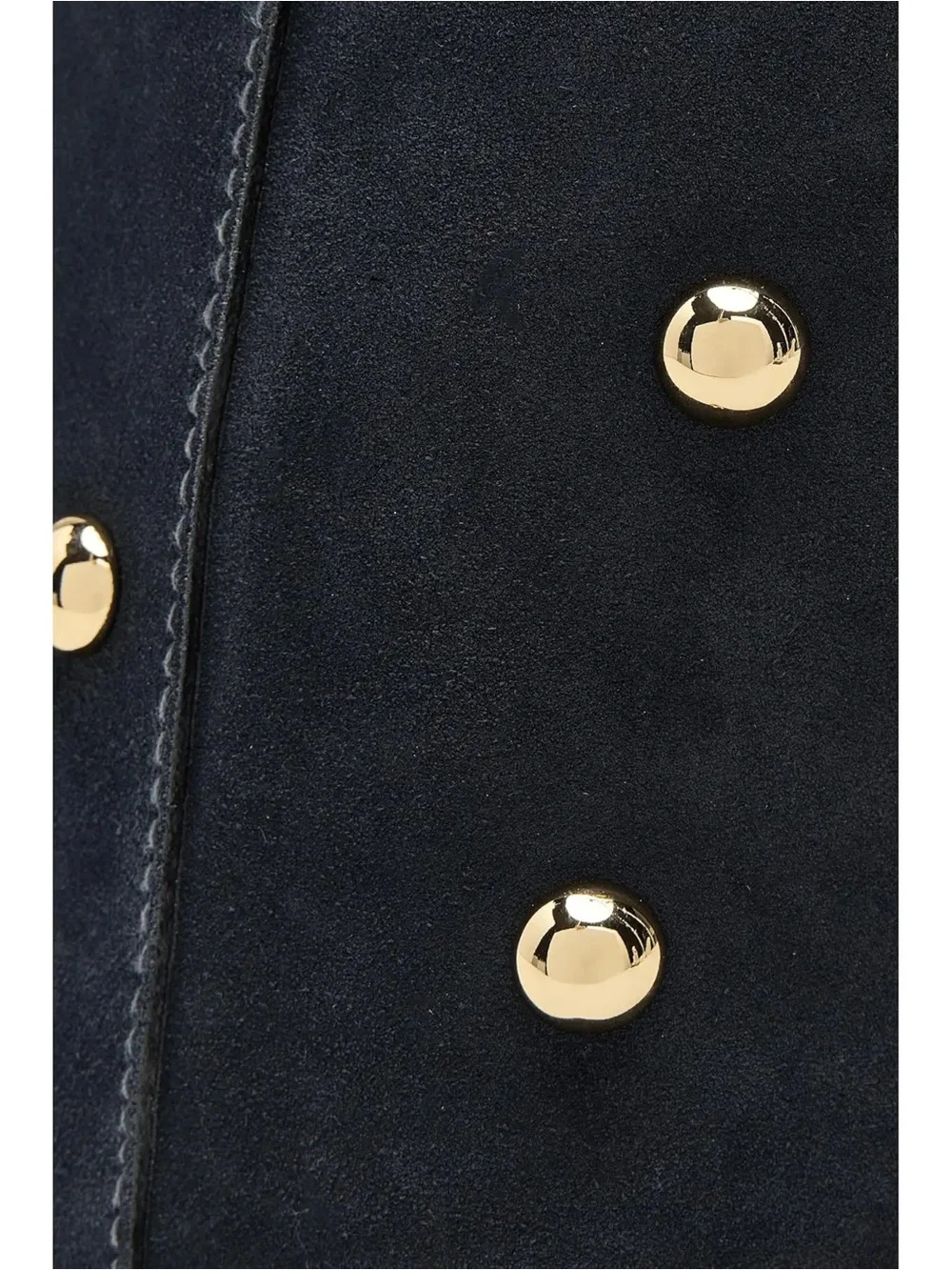 NWT Madewell The Mylie Shoulder Bag in Juniper Berry Studded Suede